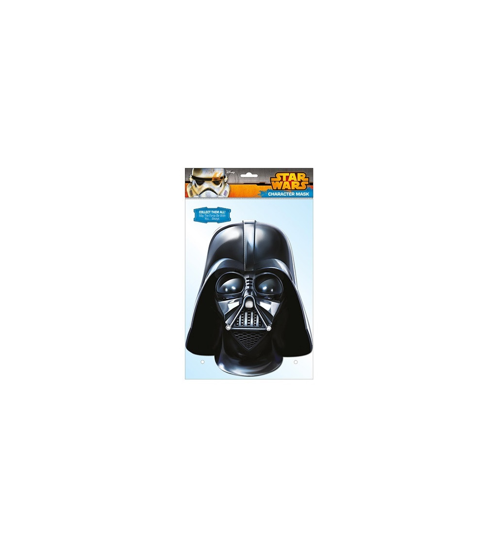 Maska Dart Vader - papírová