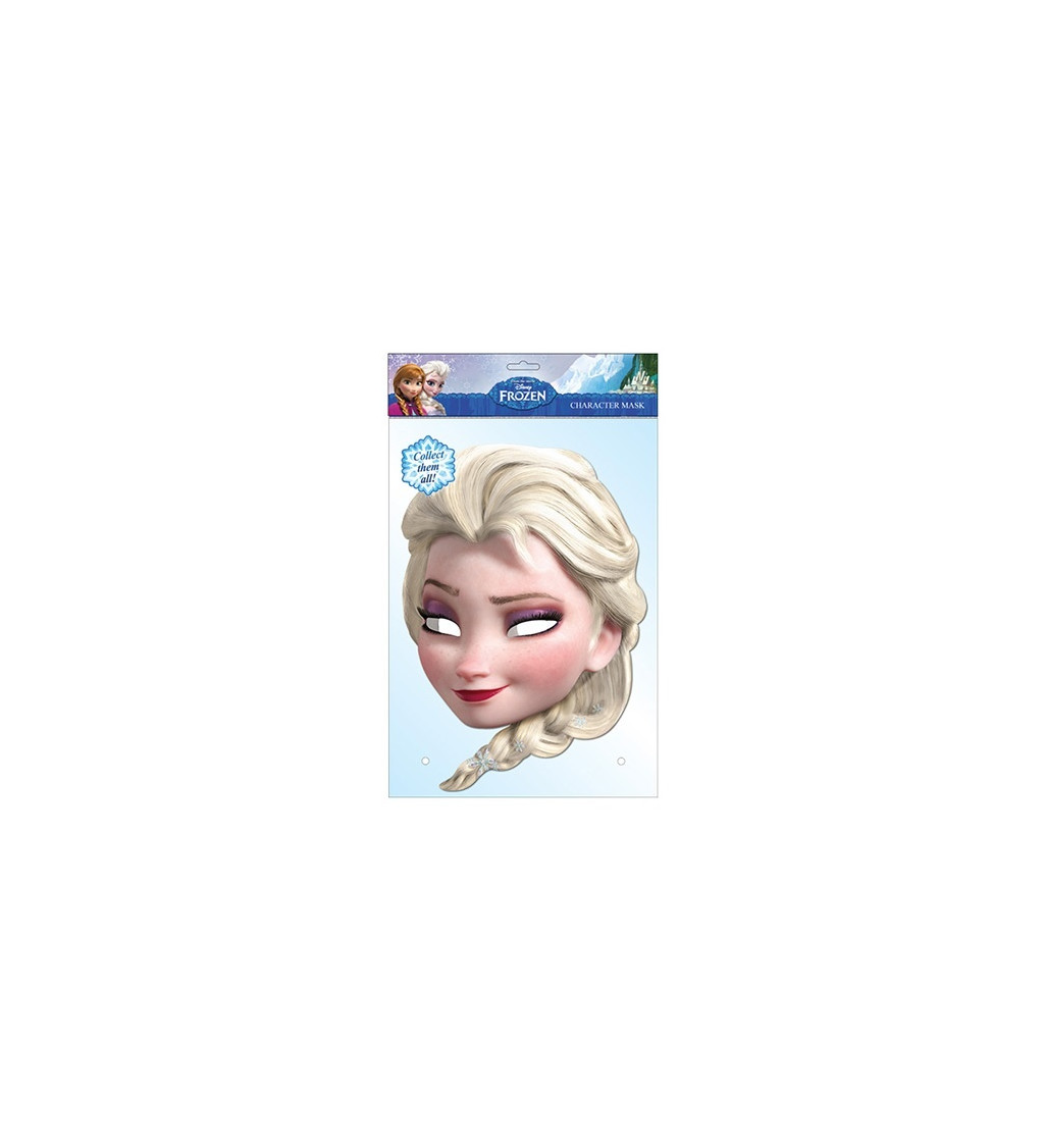 Maska Elsa - papírová