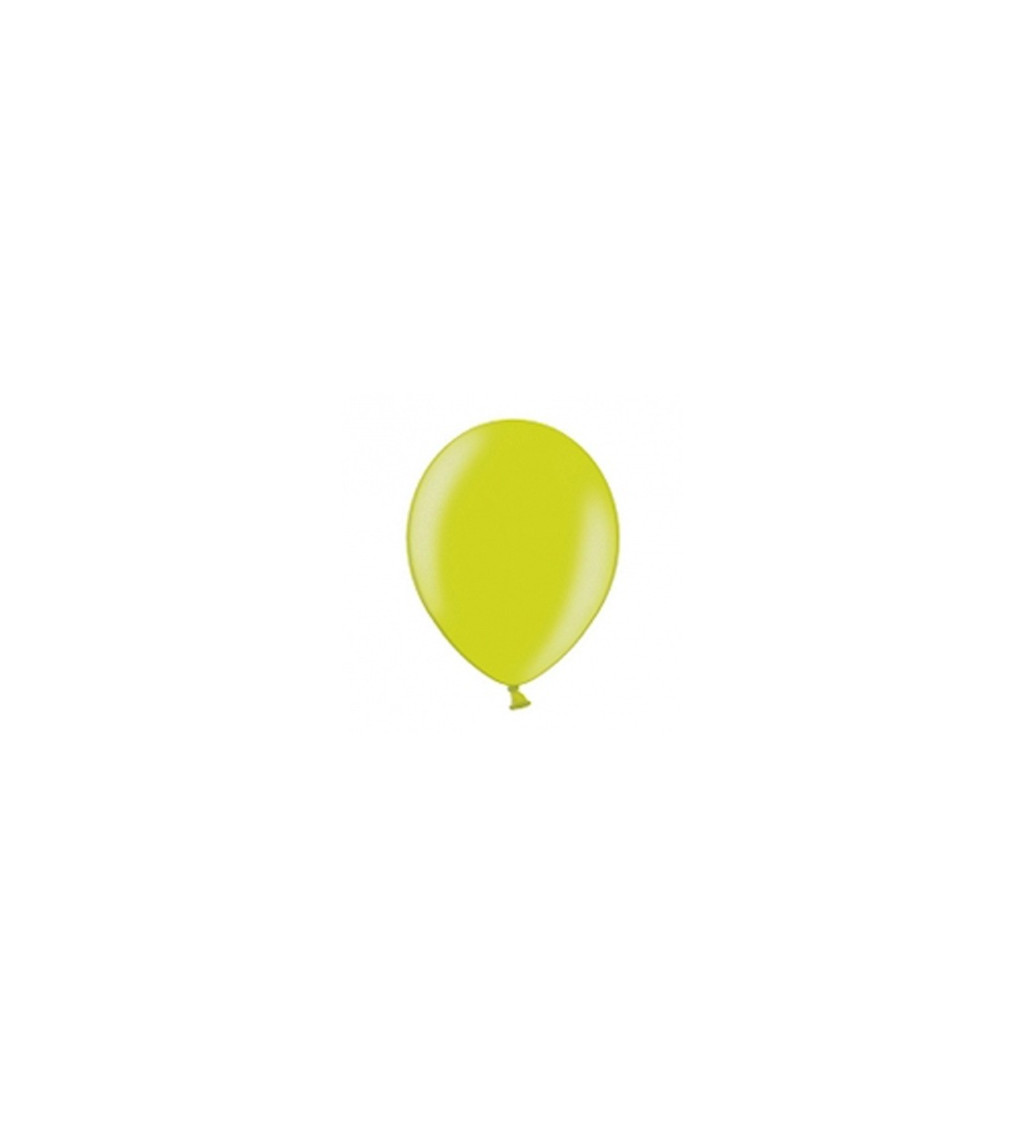Balonek Metalický zelený - strong (100 ks)