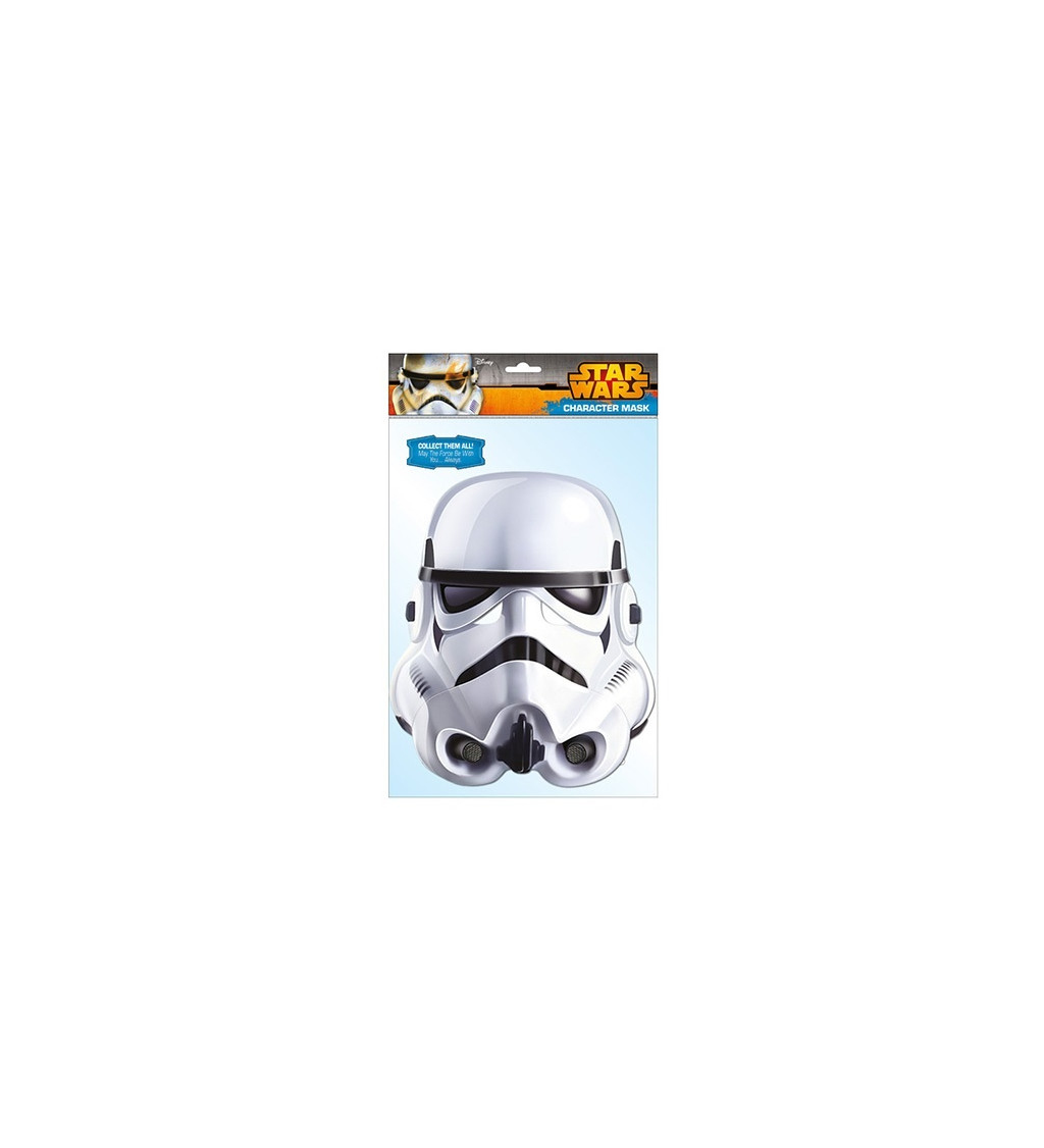 Maska Stormtrooper - papírová