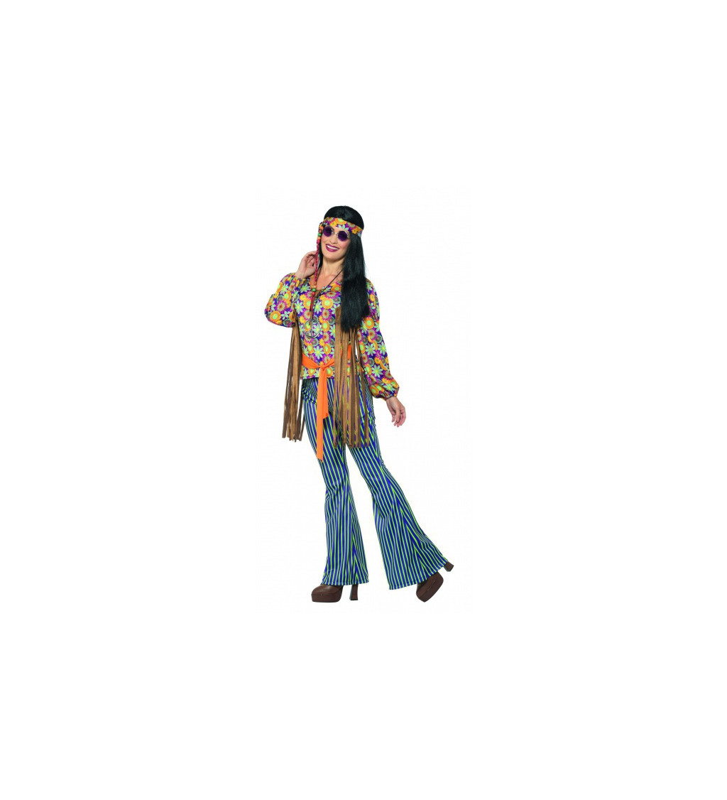 Retro kostým - Hippie zpěvačka