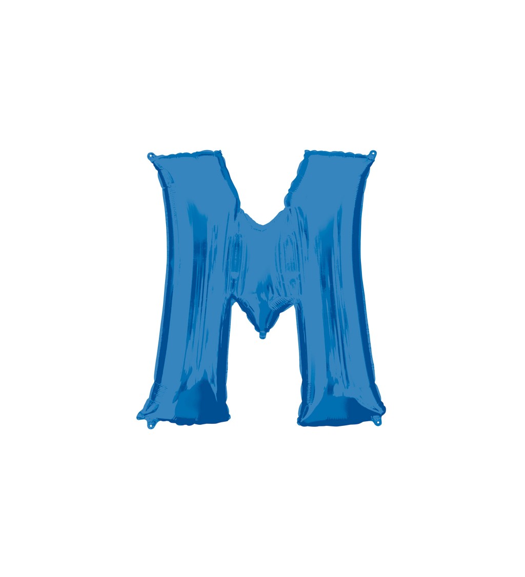 Fóliový balónek M (modrý)