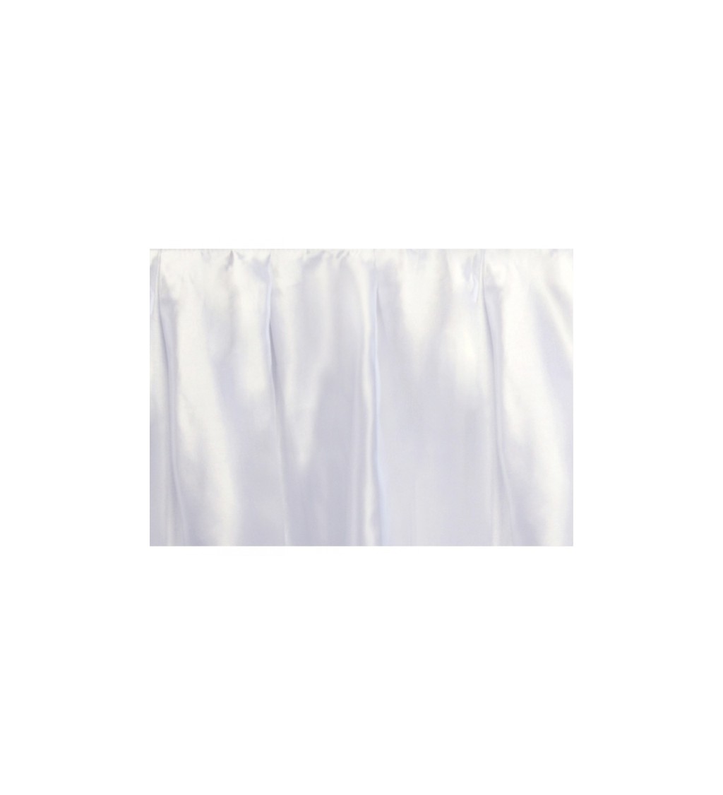 Bílá záclona (užší)