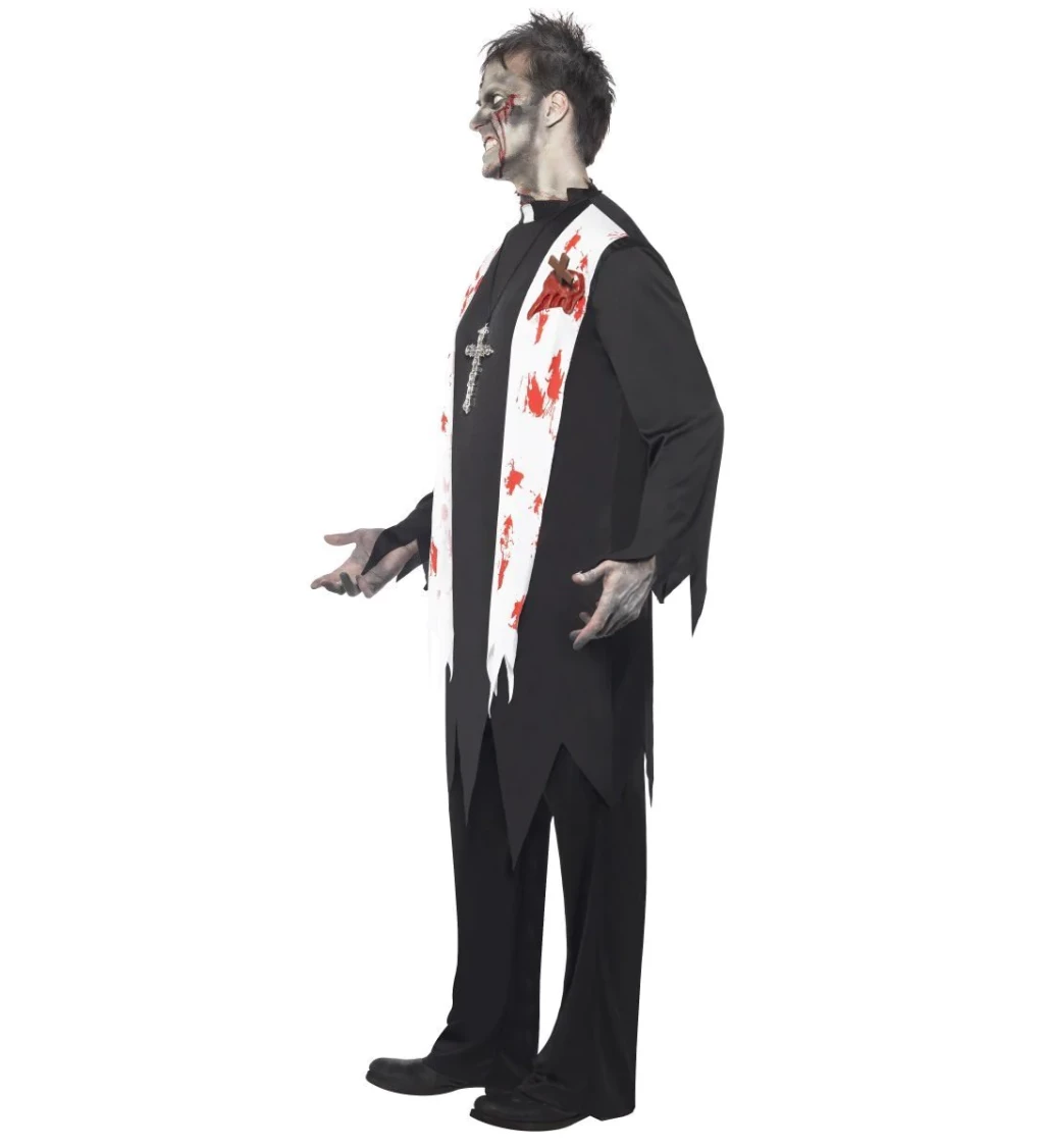 Kostým Zombie Kněz