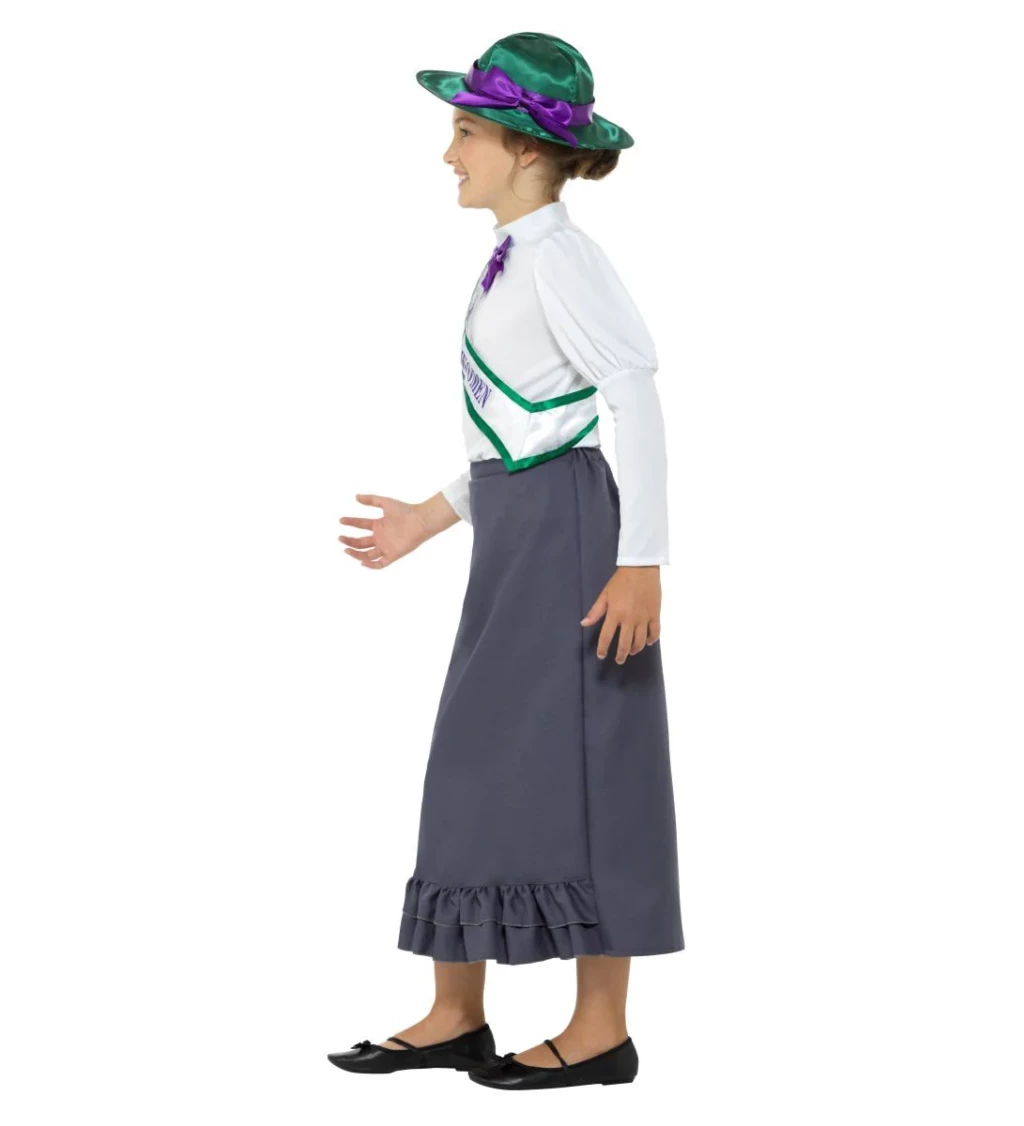 Dívčí kostým - Viktoriánská miss