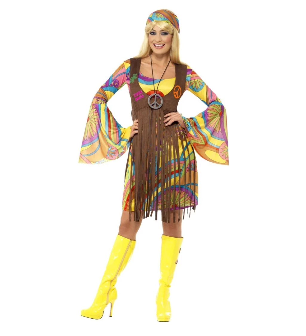 Kostým Hippie žena - vesta II