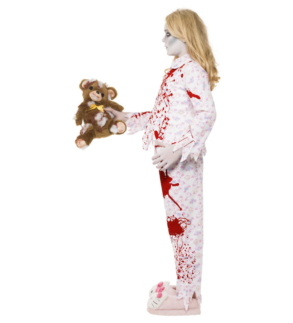 Kostým zombie dívka v pyžamu