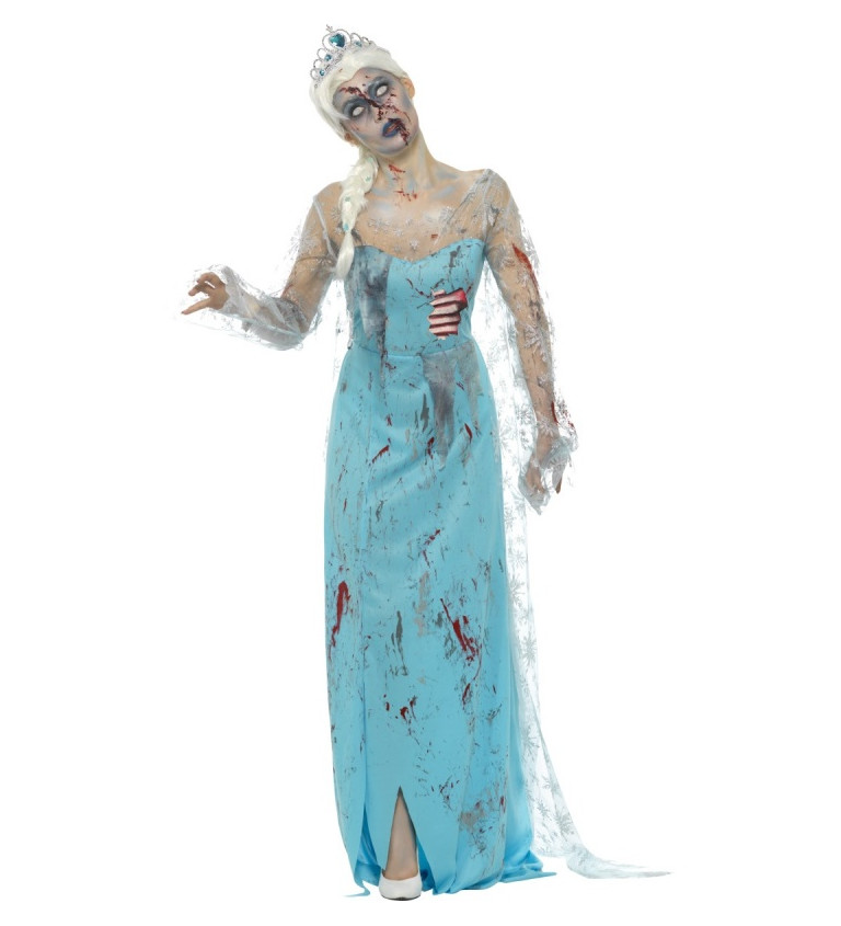 Dámský kostým - Zombie Ledová královna
