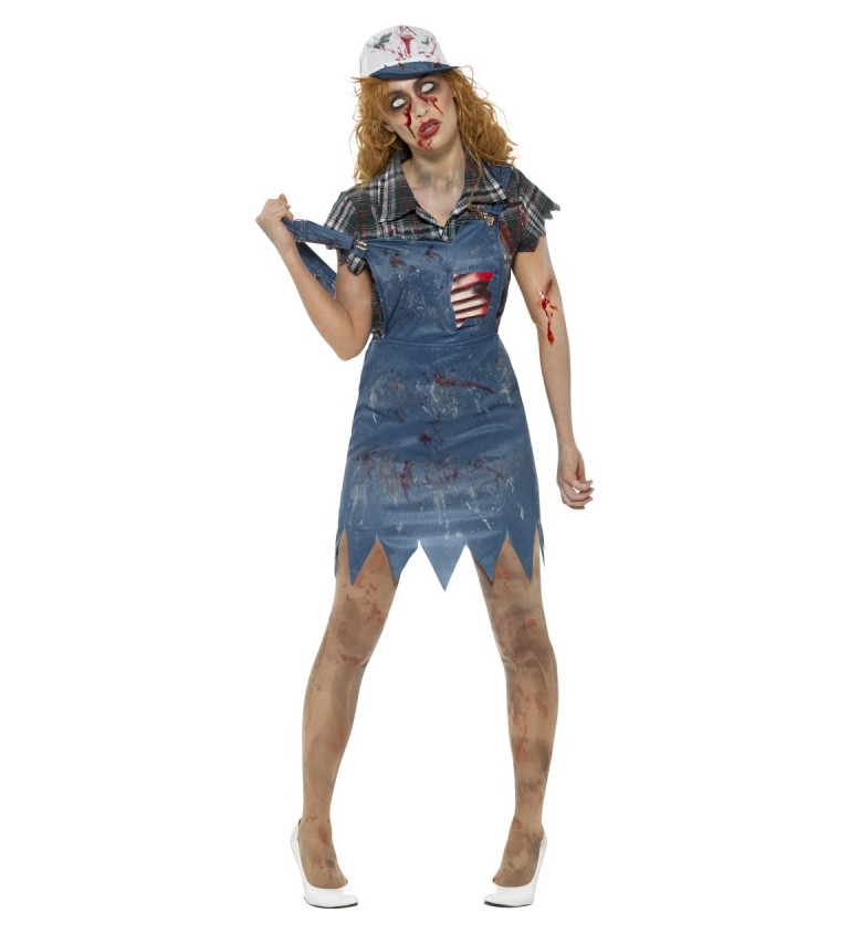Dámský kostým - Zombie venkovanka