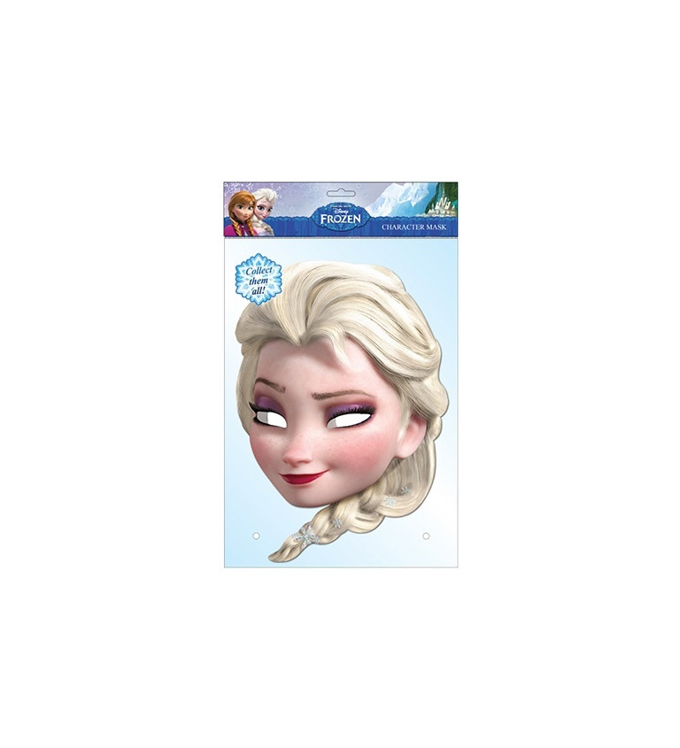 Maska Elsa - papírová