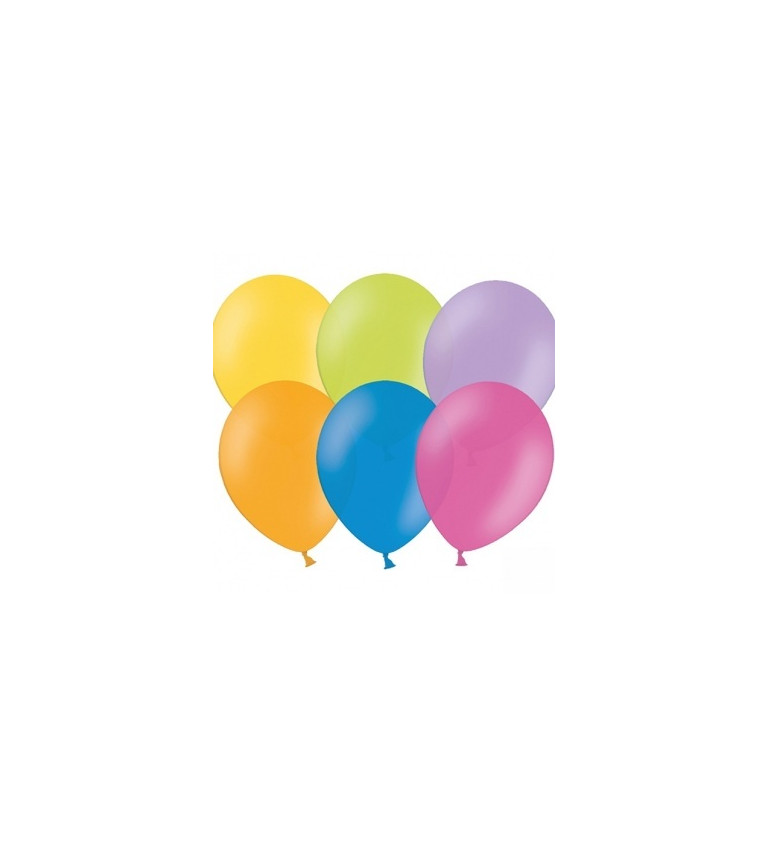 Balonek Pastelový barevný - strong (100 ks)