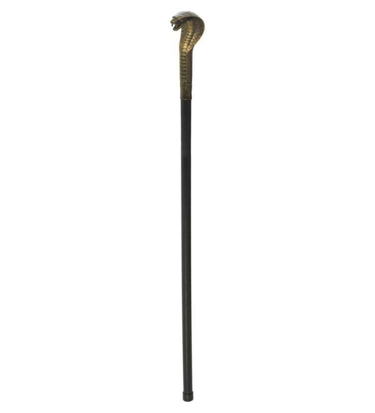 Vycházková hůl s hadem 93cm