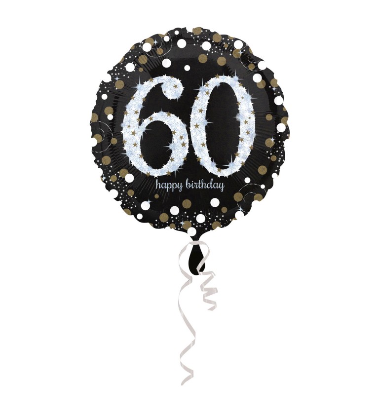 Fóliový balónek - 60. Narozeniny