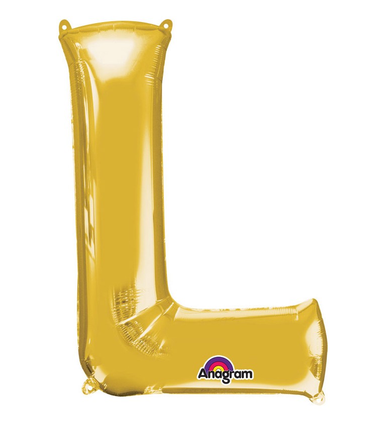 Fóliový balónek L (zlatý)
