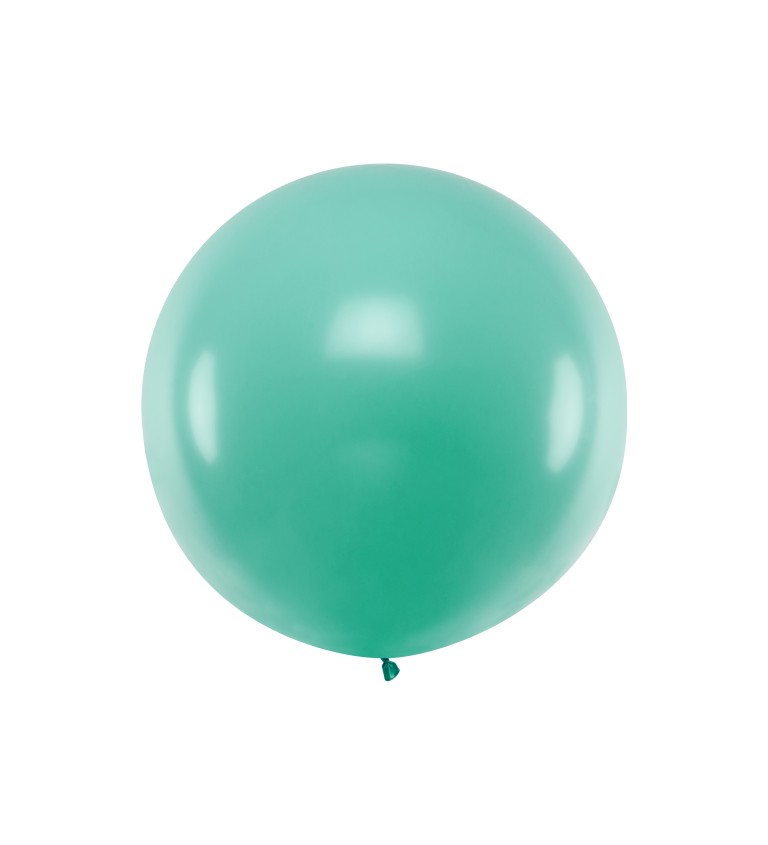Velký balónek - tyrkysový - 1ks