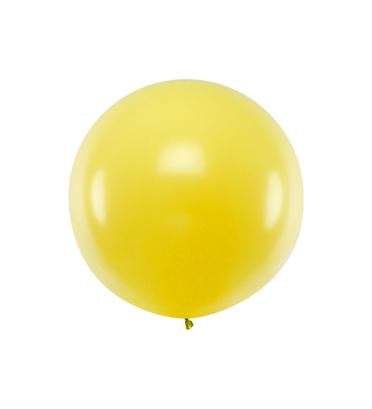 Velký balónek - žlutý - 1ks