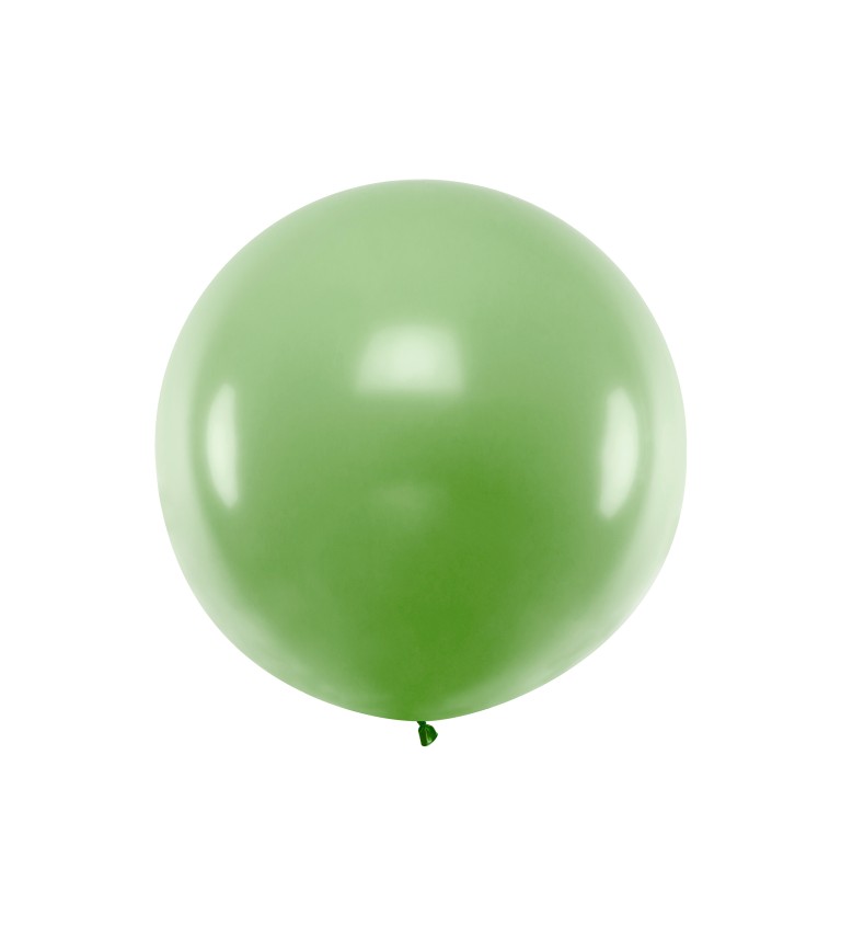Velký balónek - světle zelený - 1ks