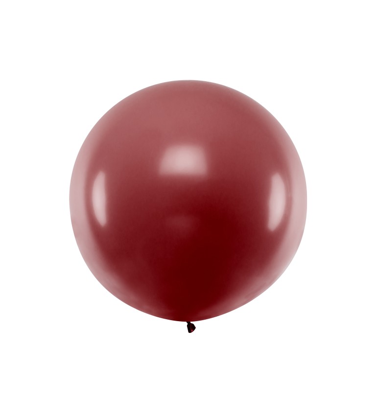 Velký balónek - tmavě růžový - 1ks