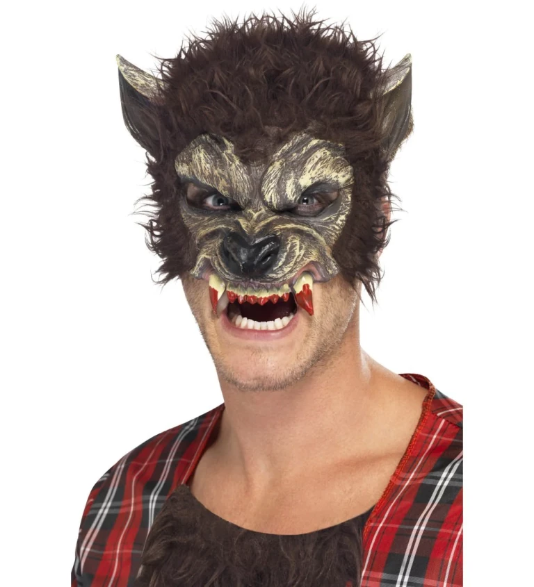 Maska na obličej - vlkodlak