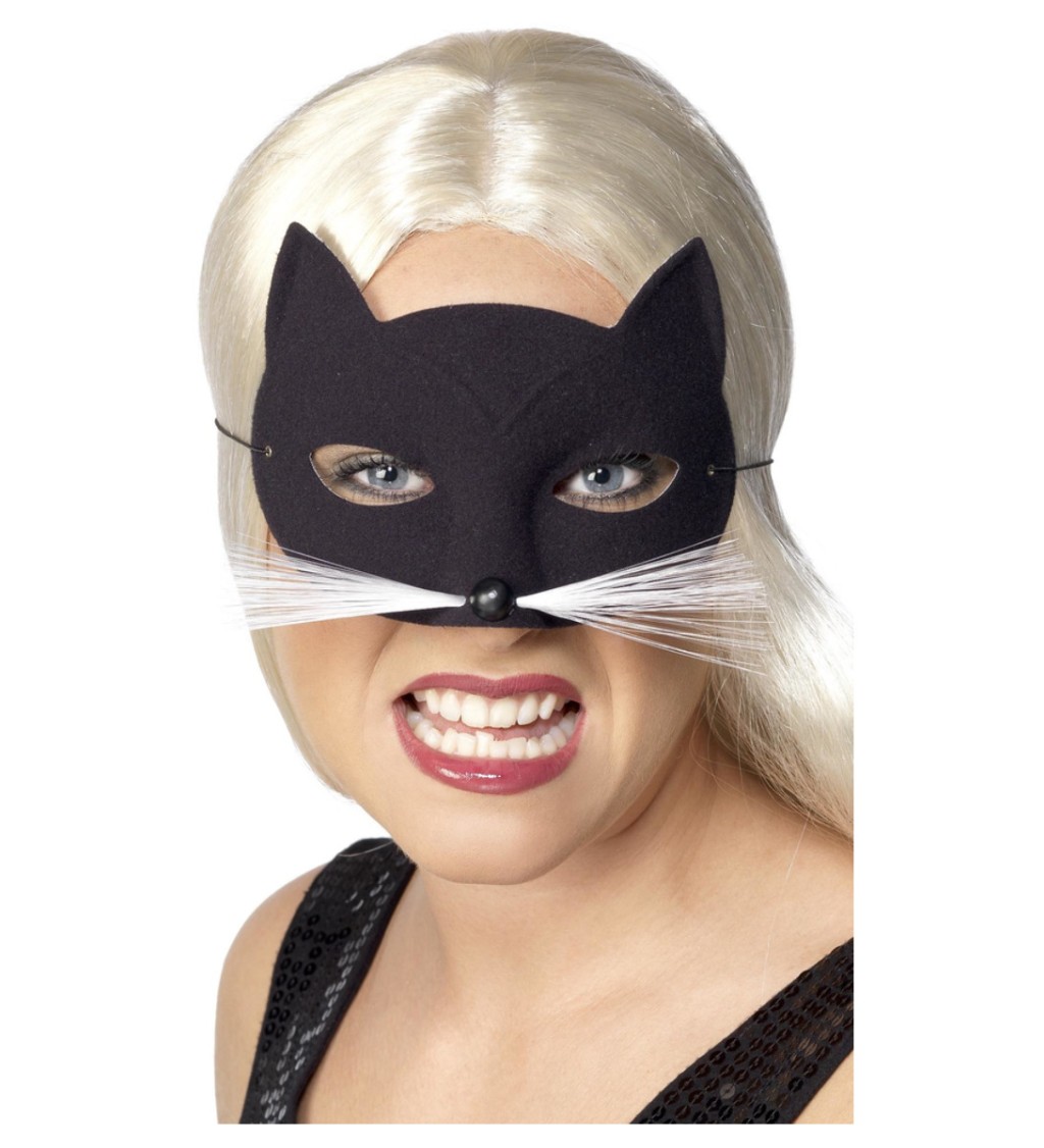 Škraboška - kočka